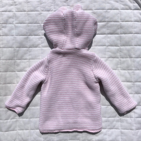 Striped Hooded Cardigan - Picture 2 of 7